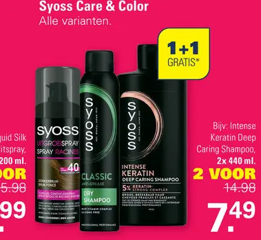 Aanbieding: Syoss Care & Color