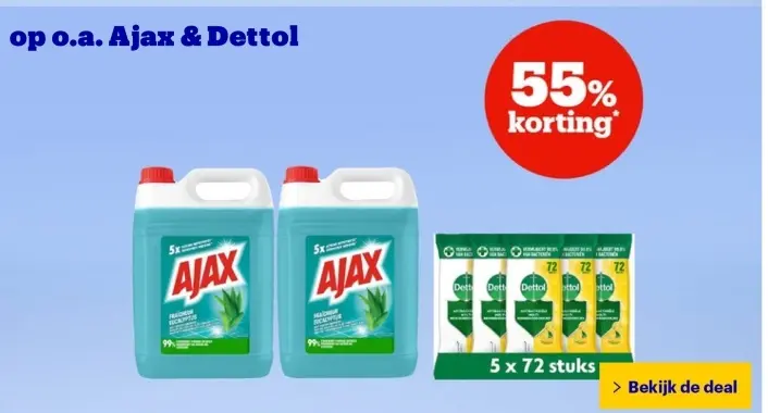 Aanbieding: Ajax & Dettol