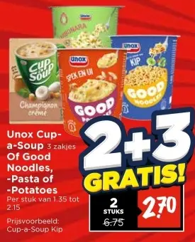 Aanbieding: Unox Cup-a-Soup Of Good Noodles, -Pasta of -P
