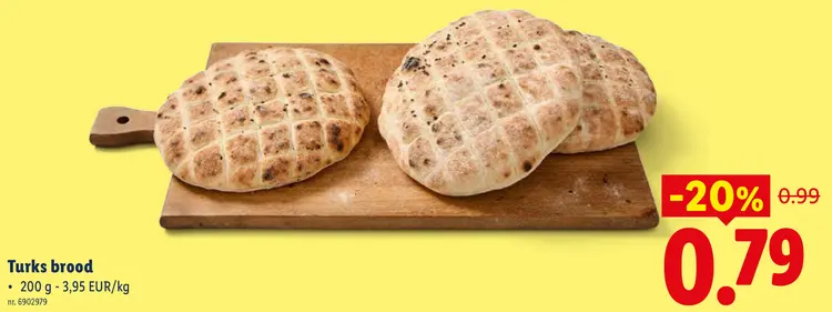 Promotie: Turks brood