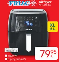 Aanbieding: FRIAC Airfryer AIF 6018 GS