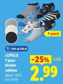 Aanbieding: kinder sokken