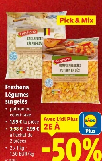 Offre: Légumes surgelés