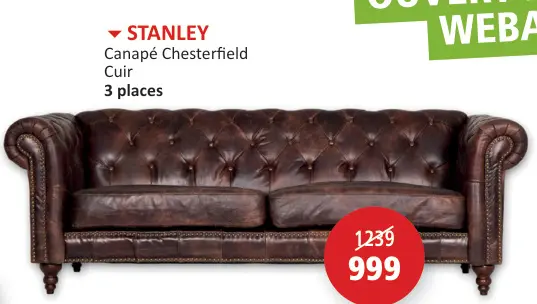 Offre: Canapé Chesterfield