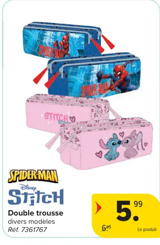 Offre: Double trousse