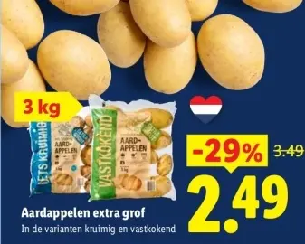 Aanbieding: Aardappelen extra grof