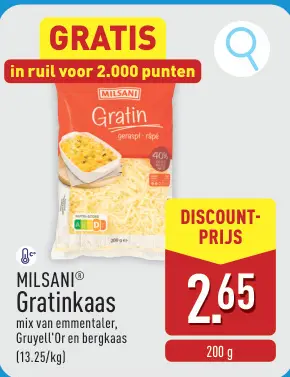 Promotie: Gratinkaas