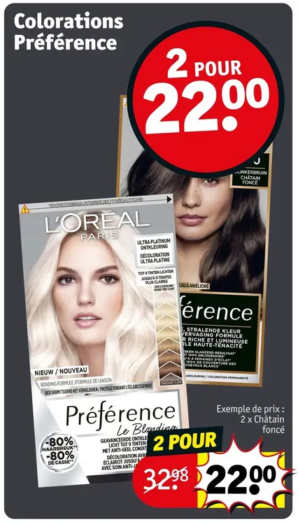 Offre: Colorations Préférence