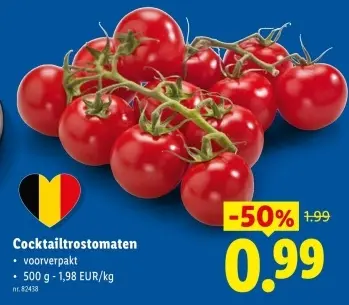 Promotie: Cocktailtrostomaten