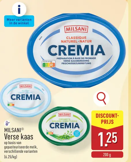 Promotie: Verse kaas