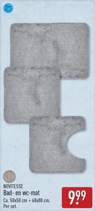 Aanbieding: Bad- en wc-mat
