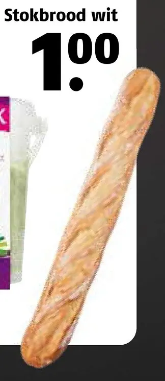 Aanbieding: Stokbrood wit