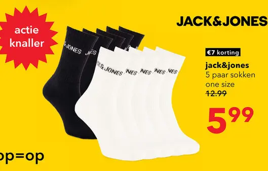 Aanbieding: jack&jones sokken