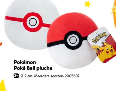 Aanbieding: Poké Ball pluche