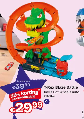 Aanbieding: T-Rex Blaze Battle