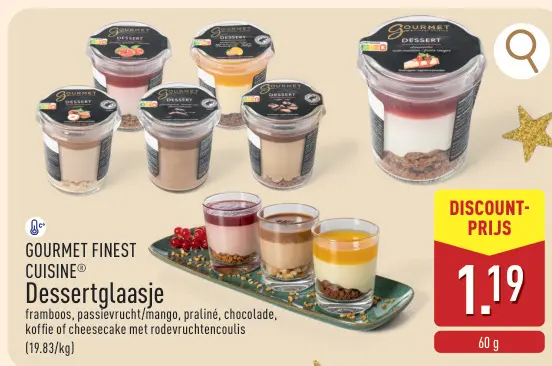 Promotie: Dessertglaasje
