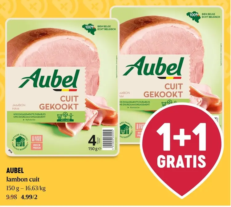 Offre: Aubel Jambon cuit