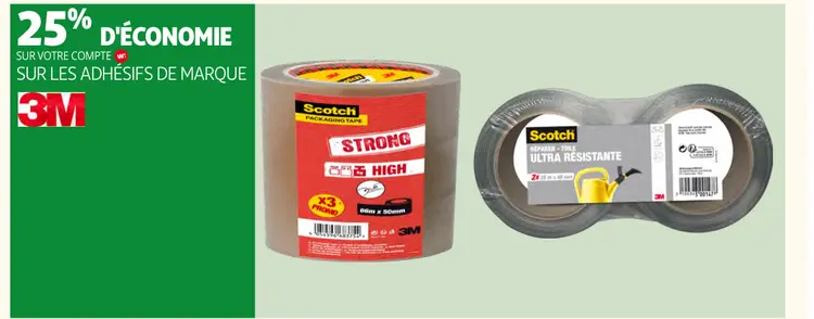 Offre: Scotch Packaging Tape Strong High