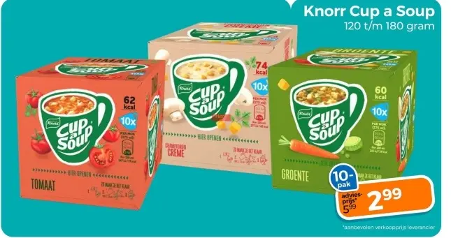 Aanbieding: Knorr Cup a Soup