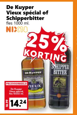 Aanbieding: Vieux spécial of Schipperbitter