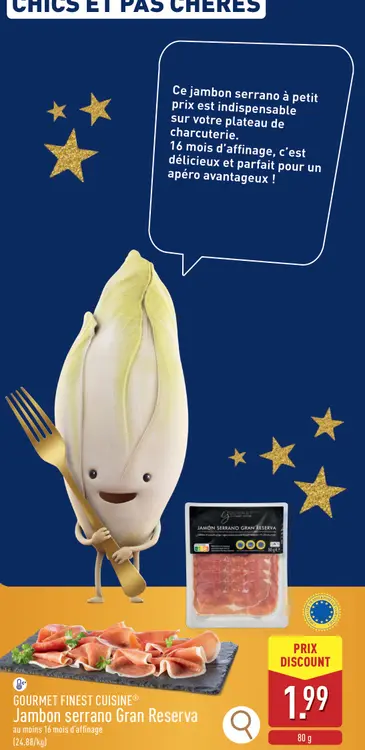 Offre: Jambon serrano Gran Reserva