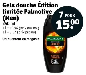Offre: Gels douche Édition limitée