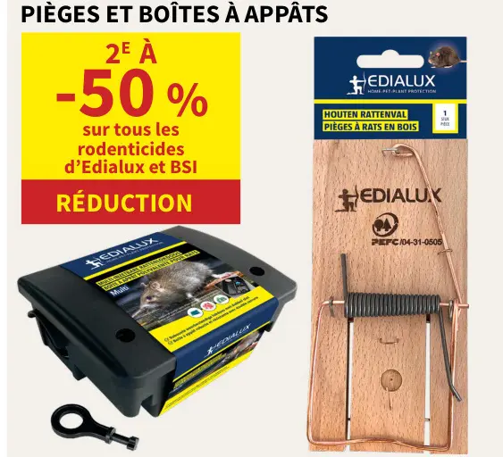 Offre: Pièges et Boîtes à Appâts