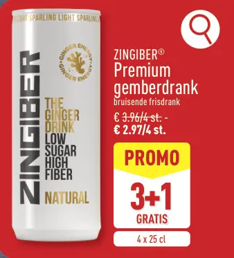 Promotie: ZINGIBER® Premium gemberdrank