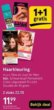 Aanbieding: Haarkleuring