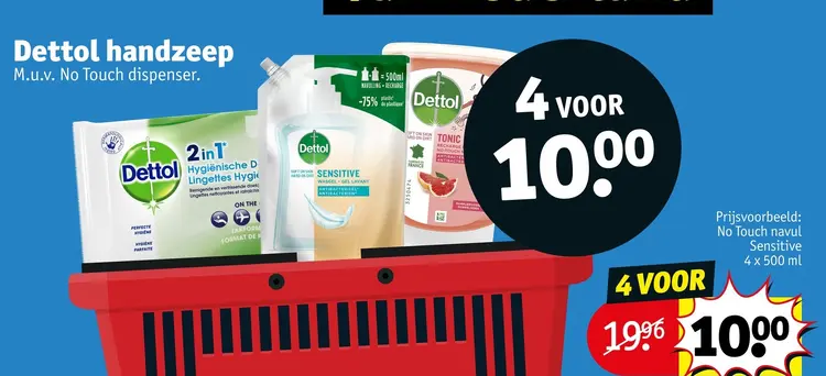 Aanbieding: Dettol handzeep