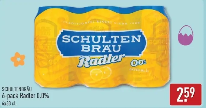 Aanbieding: 6-pack Radler 0.0%