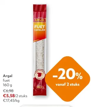 Aanbieding: Argal fuet