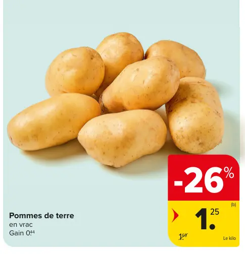 Offre: Pommes de terre