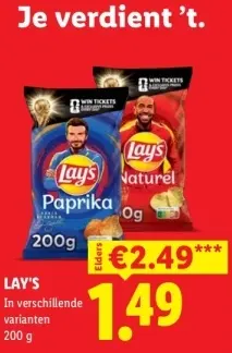 Aanbieding: Lay's