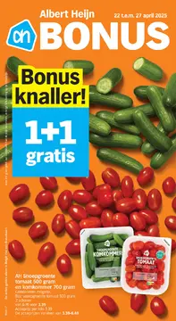 Aanbieding: AH Snoepgroente tomaat en komkommer