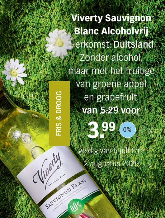 Aanbieding: Viverty Sauvignon Blanc Alcoholvrij