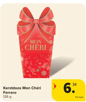 Promotie: Kerstdoos Mon Chéri