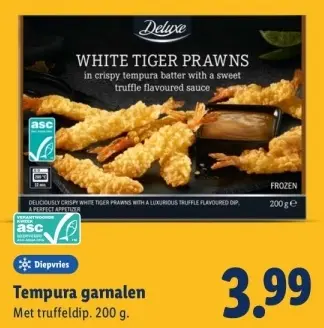 Aanbieding: Tempura garnalen