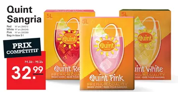 Offre: Quint Sangria