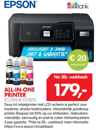 Aanbieding: Ecotank et-2870