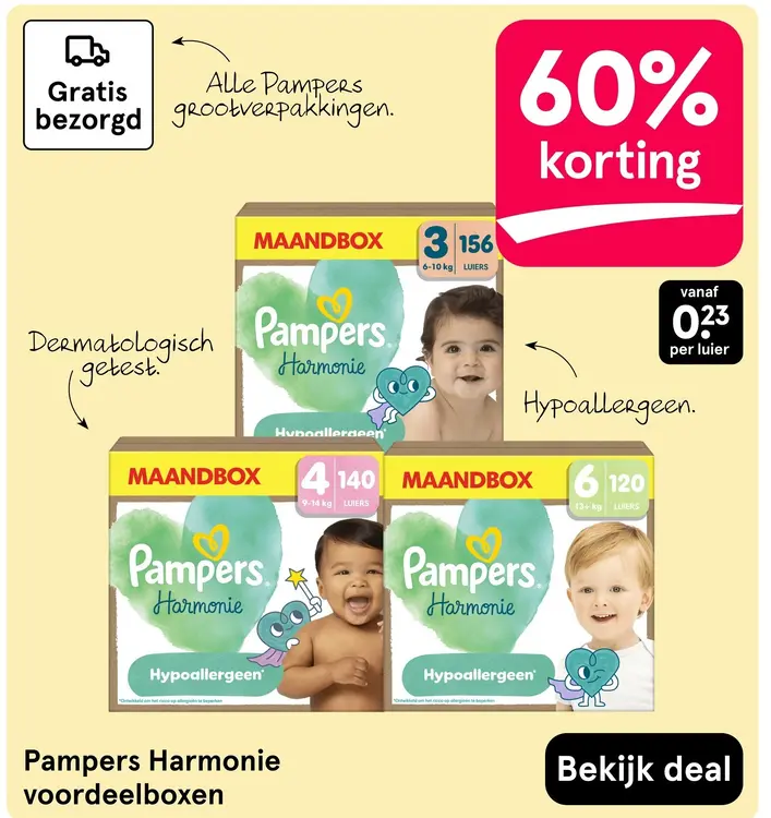 Aanbieding: Harmonie voordeelboxen