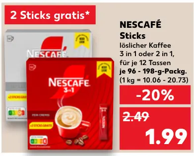 Aanbieding: Sticks
