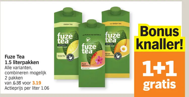 Aanbieding: Fuze Tea
