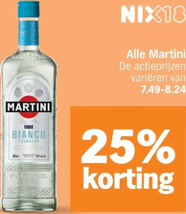 Aanbieding: Martini