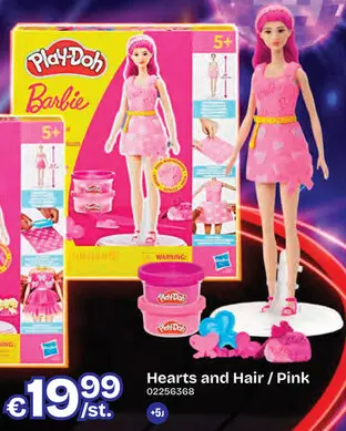Aanbieding: Barbie Hearts and Hair