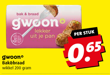 Aanbieding: gwoono Bak&braad