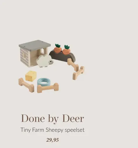 Aanbieding: Tiny Farm Sheepy speelset