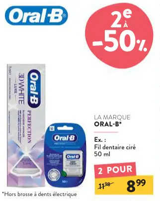 Offre: Fil dentaire ciré
