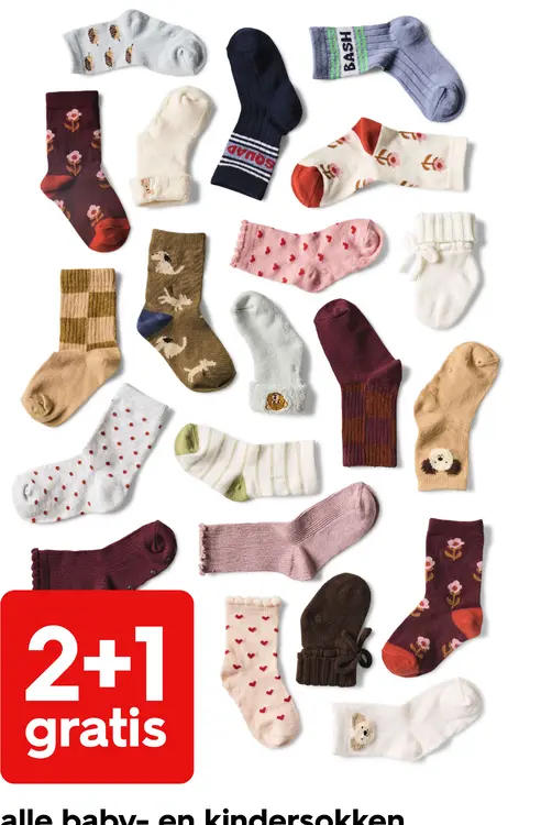Promotie: baby- en kindersokken