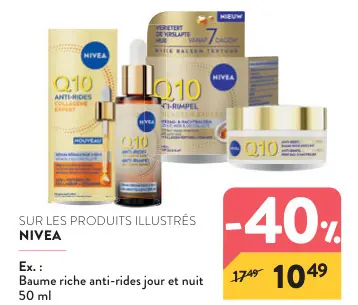 Offre: Baume riche anti-rides jour et nuit